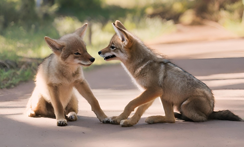 coyote pup