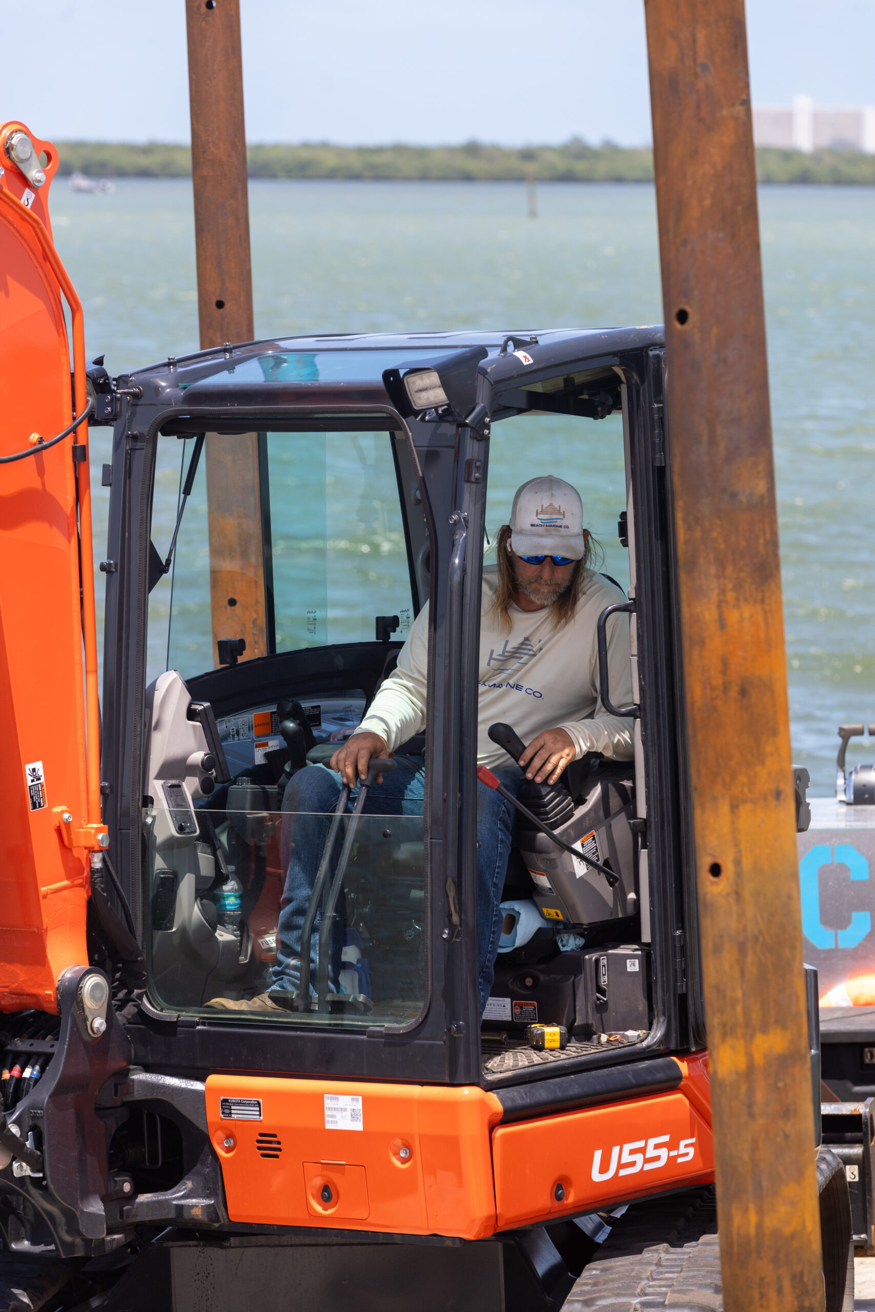 Seawall construction