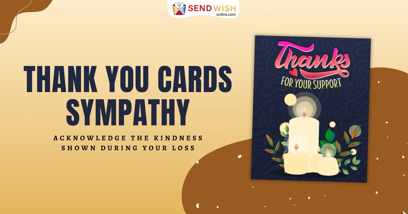 sympathy thank you cards