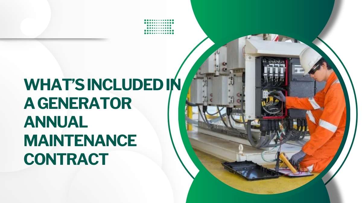 Generator Annual Maintenance Contract