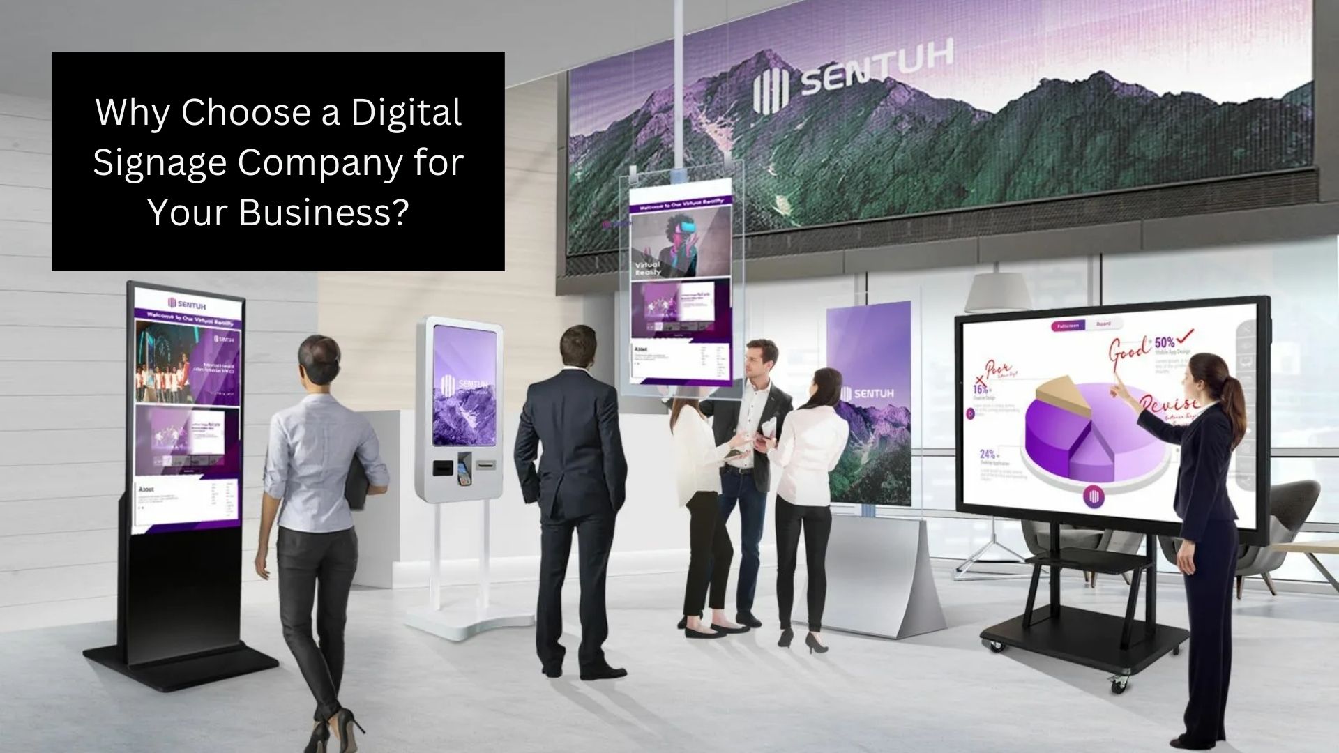 Why Choose a Digital Signage Company for Your Business