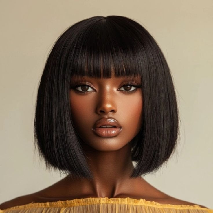 Black Bob Wig