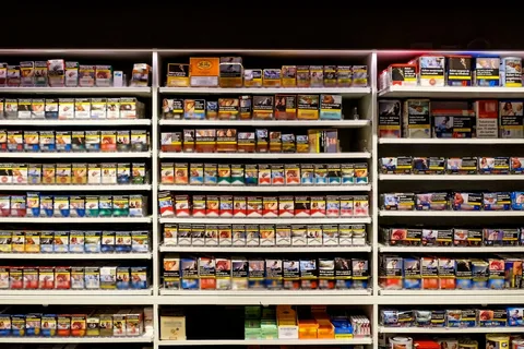 Selling tobacco products in stores