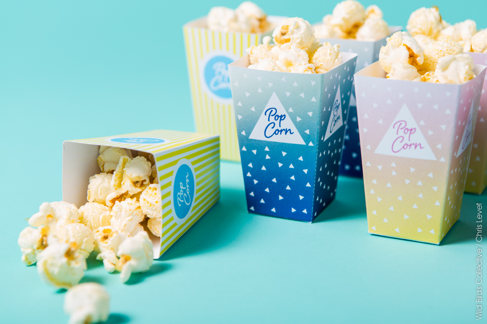 Mini Popcorn Boxes