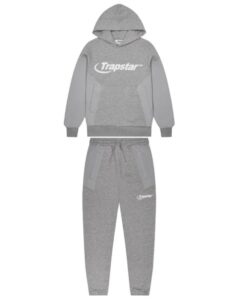 Trapstar Chenille Hyperdrive Panel Tracksuit Grey