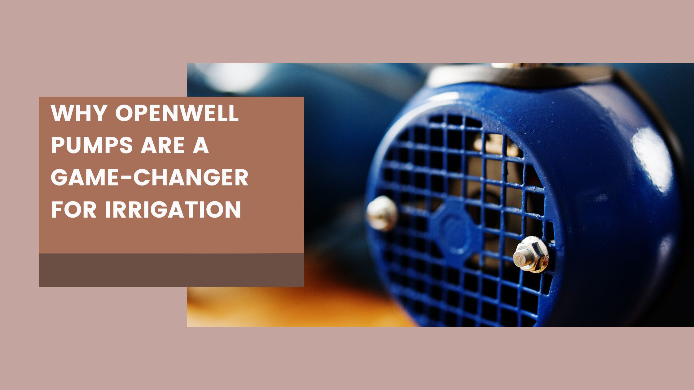 openwell pumps Manufacturer